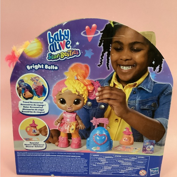 Baby Alive Star Besties Doll - Pink and Yellow - Picture 5 of 5